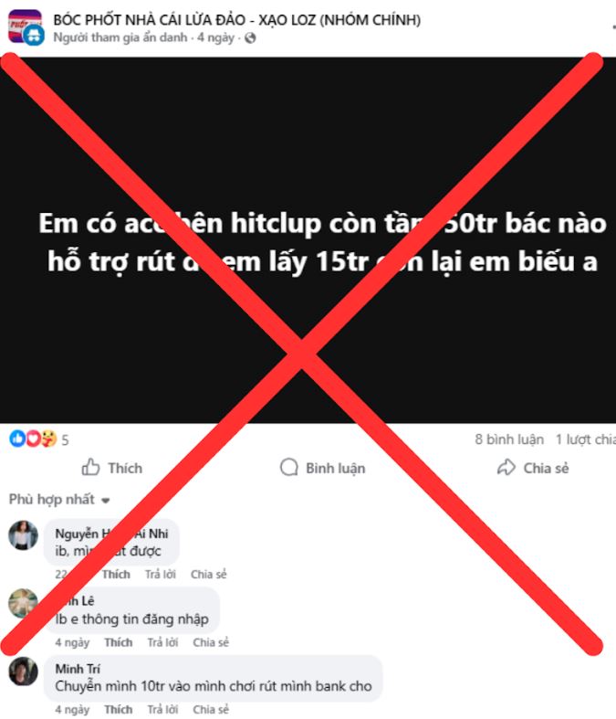 Hitclub cũng bị tài khoản nặc danh tố cáo vô căn cứ Hitclub cũng bị tài khoản nặc danh tố cáo vô căn cứ